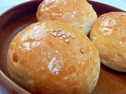 生地はHBで!ふわふわあんぱん♪